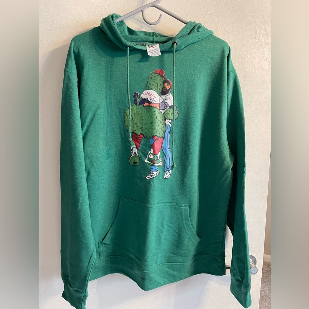 Jason Kelce & Phillie Phanatic NEW hoodie